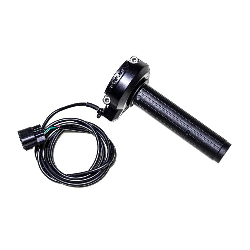 Black stainless steel electronic throttle handle for Light Bee S motorcycle cable replacement