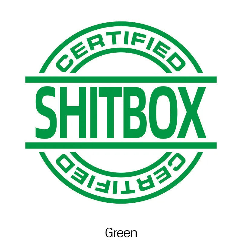 13x12cm vinyl car sticker in multiple colours for vehicle body decoration