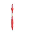 0.5mm plastic gel pen with black, red, and blue ink options for writing