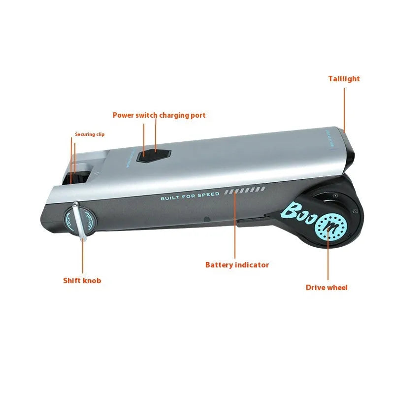 Electric bicycle mountain bike modification booster with blue packaging at 18V voltage