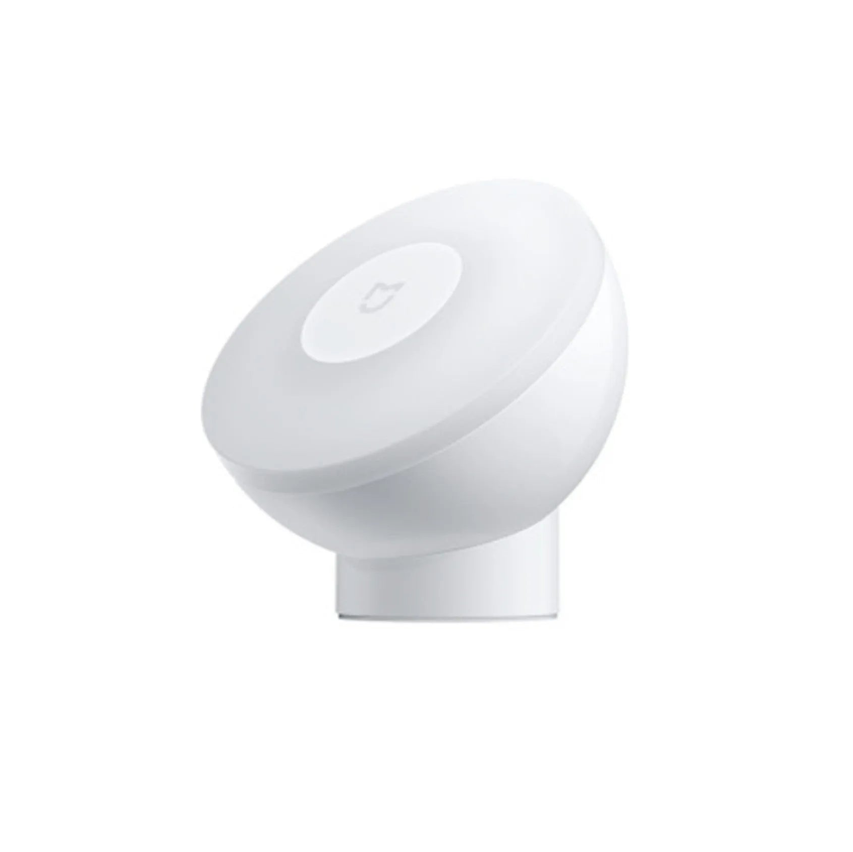 White square bedside table lamp with human body induction and Bluetooth connectivity