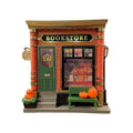 Cartoon-style resin Christmas house small night light ornament with festive illumination