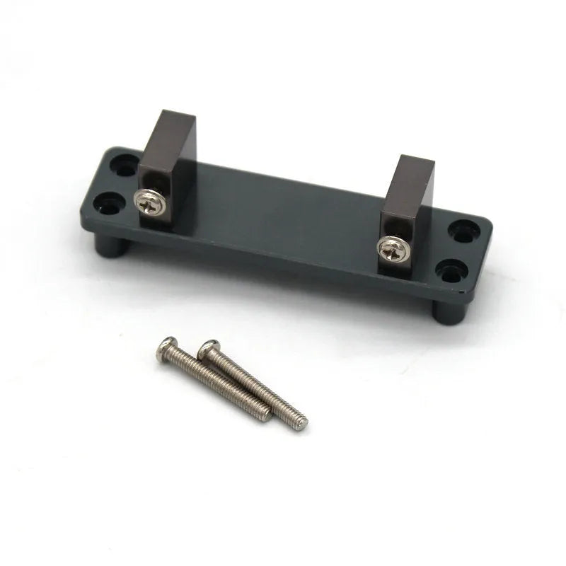 Alloy military remote control car accessories with grey metal components and black tyres