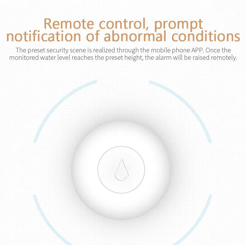 Zigbee wireless water sensor for smart home leak detection with FCC and CE authentication