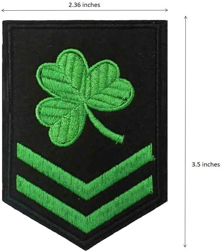 Outdoor embroidered fabric badge with Velcro backing in various military and natural colour patterns