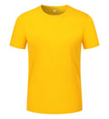 5At antibacterial cool short sleeve cotton T-shirt in solid colour with regular fit for men and women