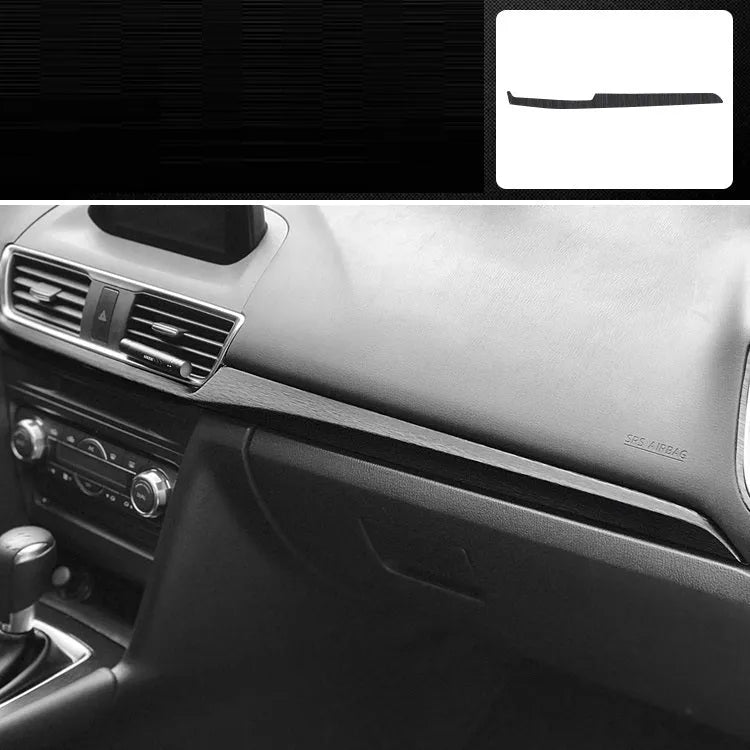 Unksera car interior decorative film sticker kit for centre console and instrument panel modification