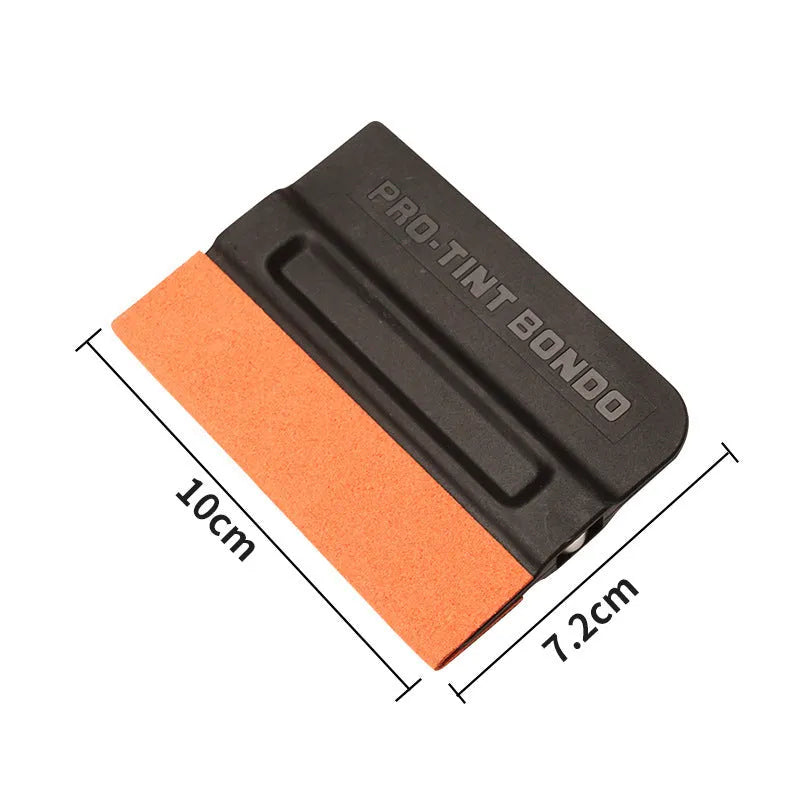 ABS film scraper tool for car colour changing film application with multiple scraping surfaces