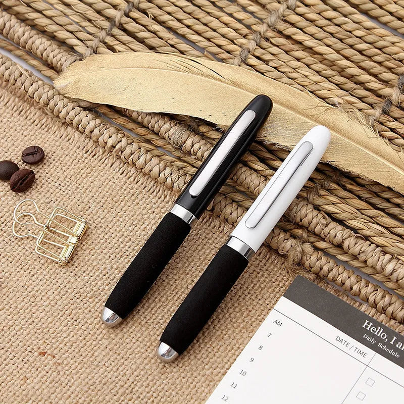 EVA metal cap ballpoint pen with 1.0mm tip showing seven colour options