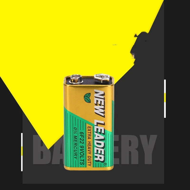 Xinlida 9V alkaline battery with 6F22 model marking for walkie-talkies