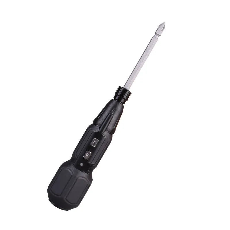 Alloy steel straight handle electric screwdriver with black and blue colour options