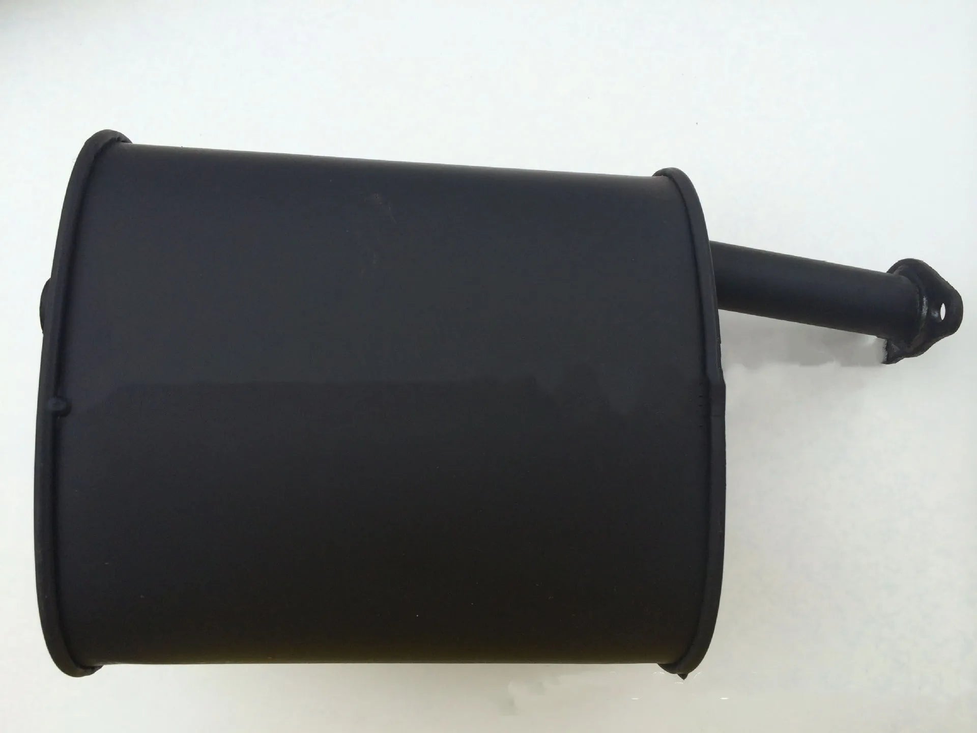 Gasoline generator exhaust silencer pipe accessory for portable power units