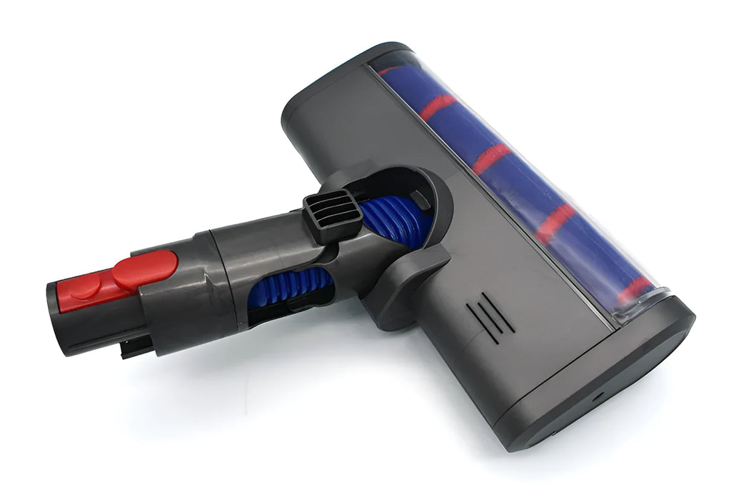 Dyson V7 to V11 replacement electric floor brush head with soft velvet and rolling brush