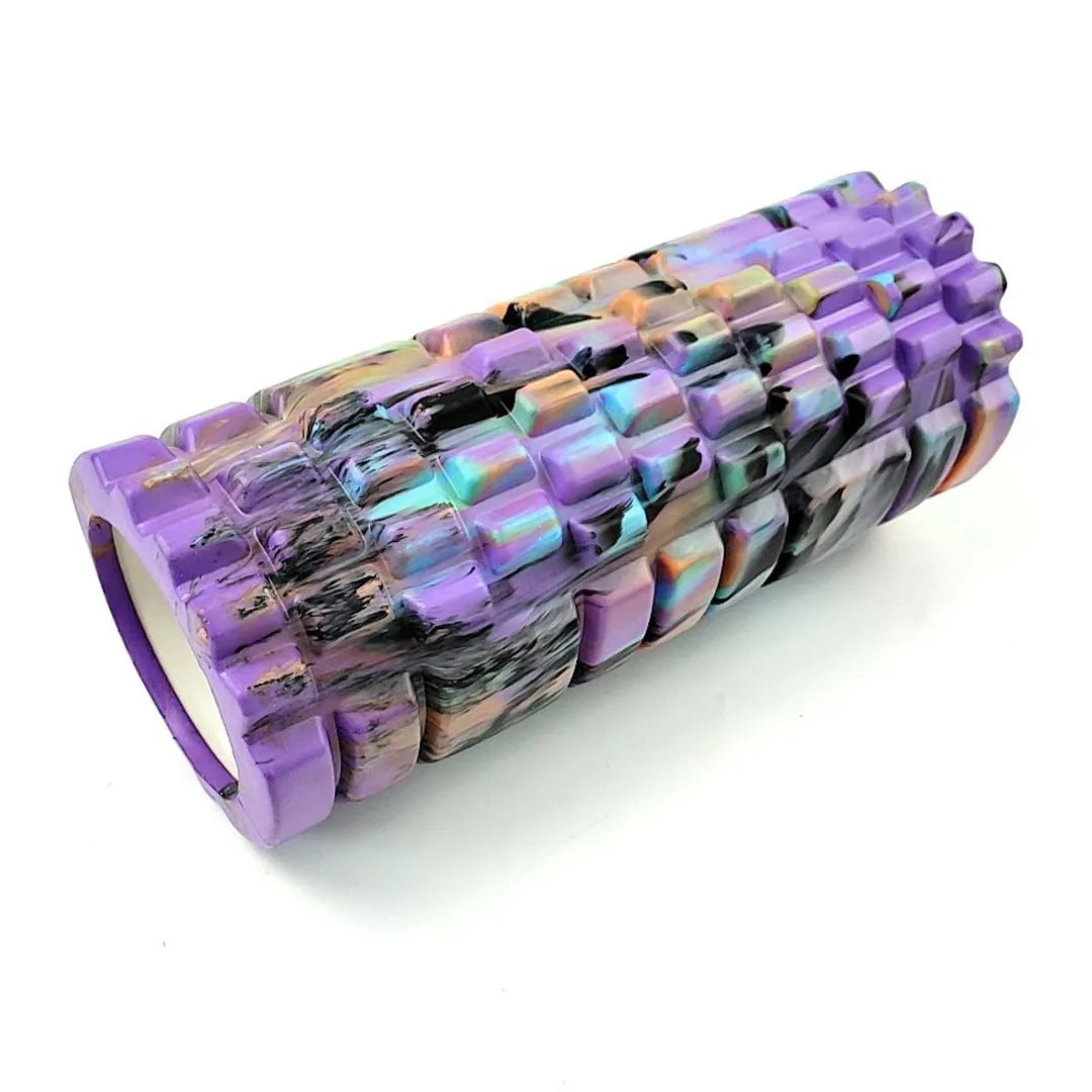 33cm camouflage pattern EVA foam roller for fitness and massage exercises