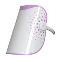 White and purple photon IPL beauty mask device with spectrometer display