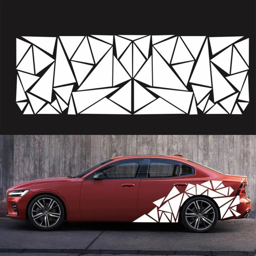 200x60cm car waistline modification sticker in one of five colour options