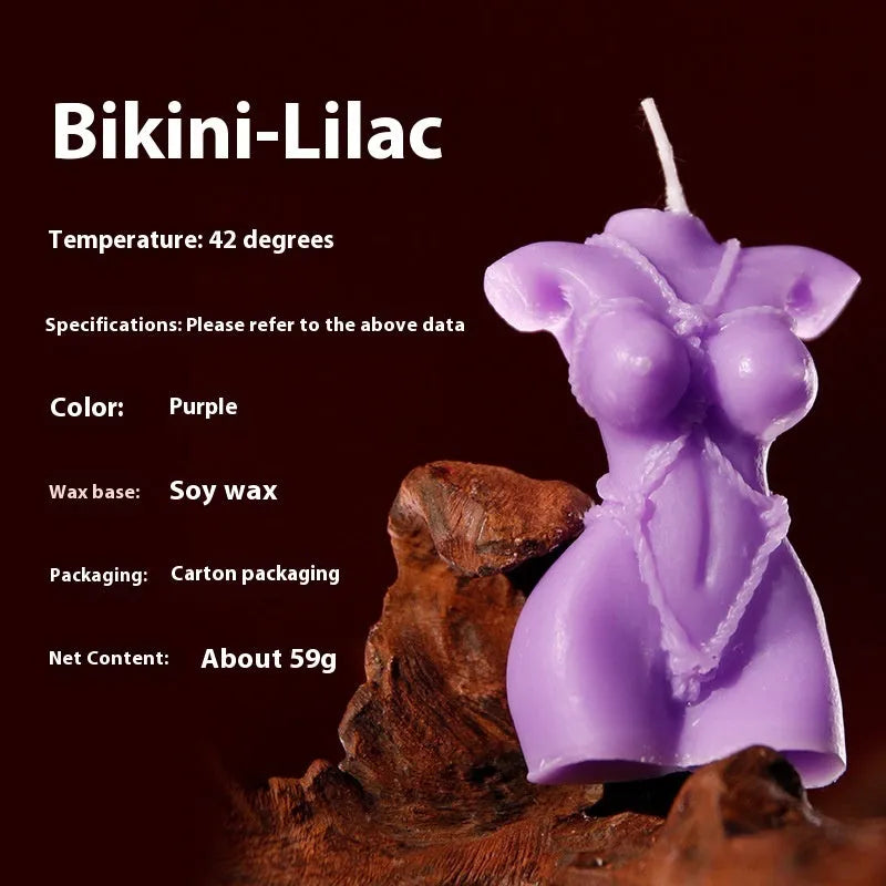 Low temperature soy wax fragrance candles in Lilac Purple, Rose Red and Spring Pink colours