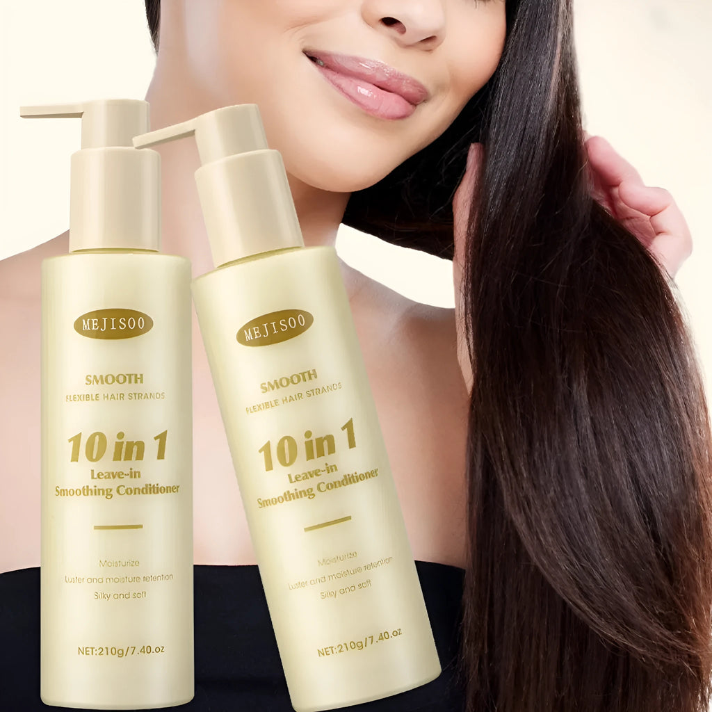 Wash-free Soft 10-in-1 Hair Conditioner 210g bottle for ladies frizzy hair treatment