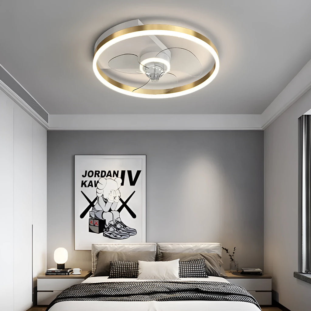 Simple modern Nordic-style tieyi ceiling lamp with iron body and integrated LED light.