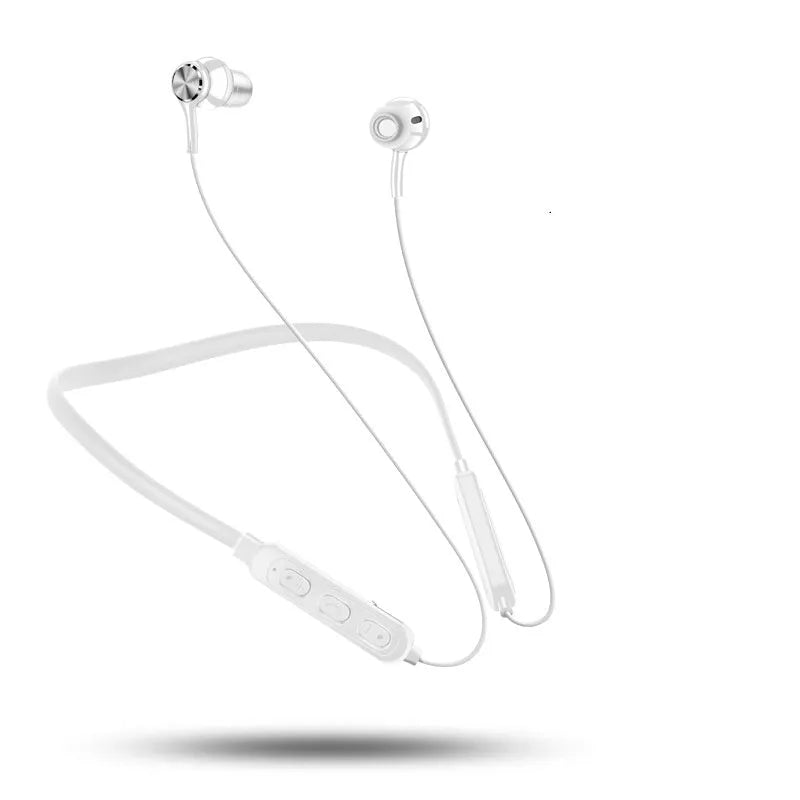 G03 sports Bluetooth earphones with neckband design in black, red or white colour options