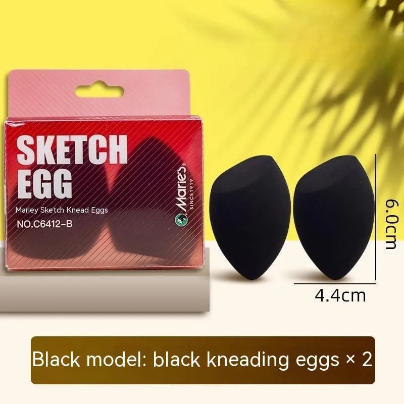 Bright R20212 coloured plastic fluorescent pen eraser smear tip sketch rubbing knife for artwork