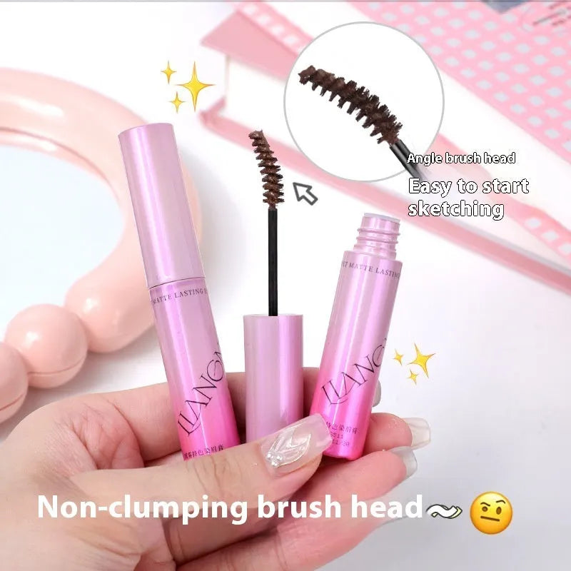 Eyebrow cream container showing 4.5g content with colour options for brow definition