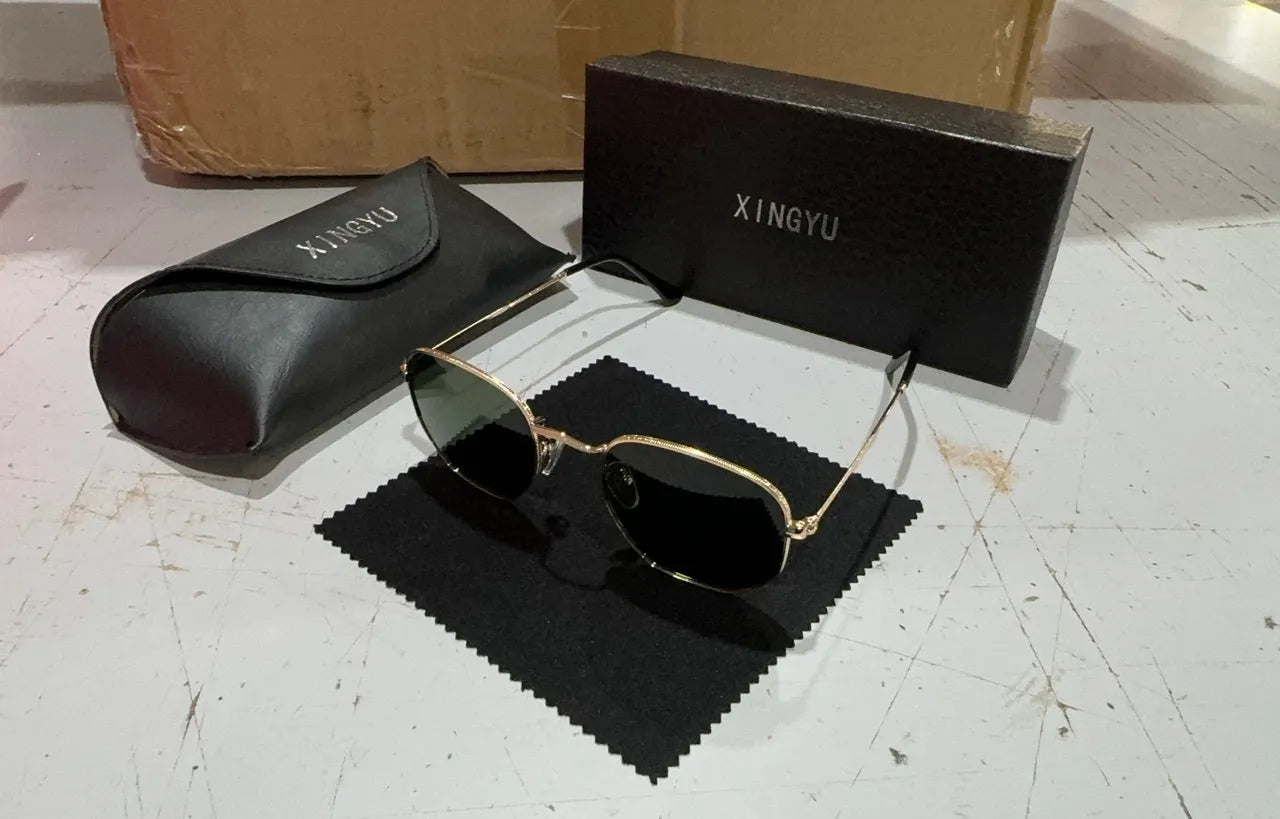 Classic round retro sunglasses for men showing multiple colour options