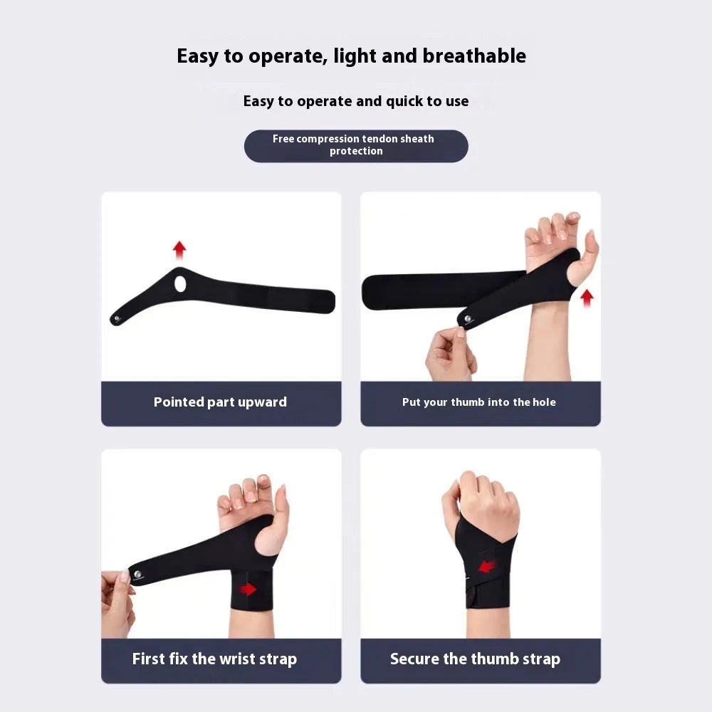 Adjustable athletic wristguards in black and skin colour for badminton, tennis, volleyball and fitness sports