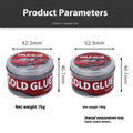 Container of special cold glue for automobile depression repair.