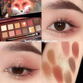 Explorer twelve-colour animal eye shadow palette showing golden tiger, red fox, and spotted tiger designs