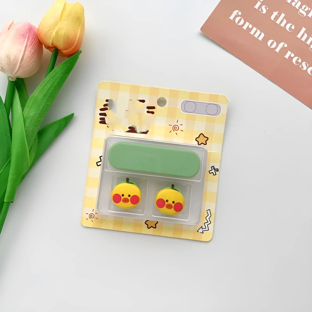 Plastic cartoon magnetic cable fixer for desktop organisation with magnetic hub compatibility