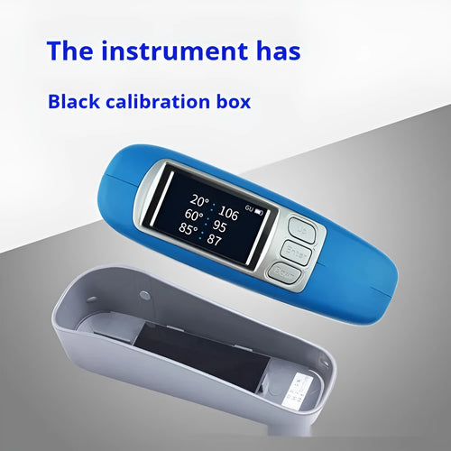 Ceramic brightness stone portable glossiness tester with measurement angle selection