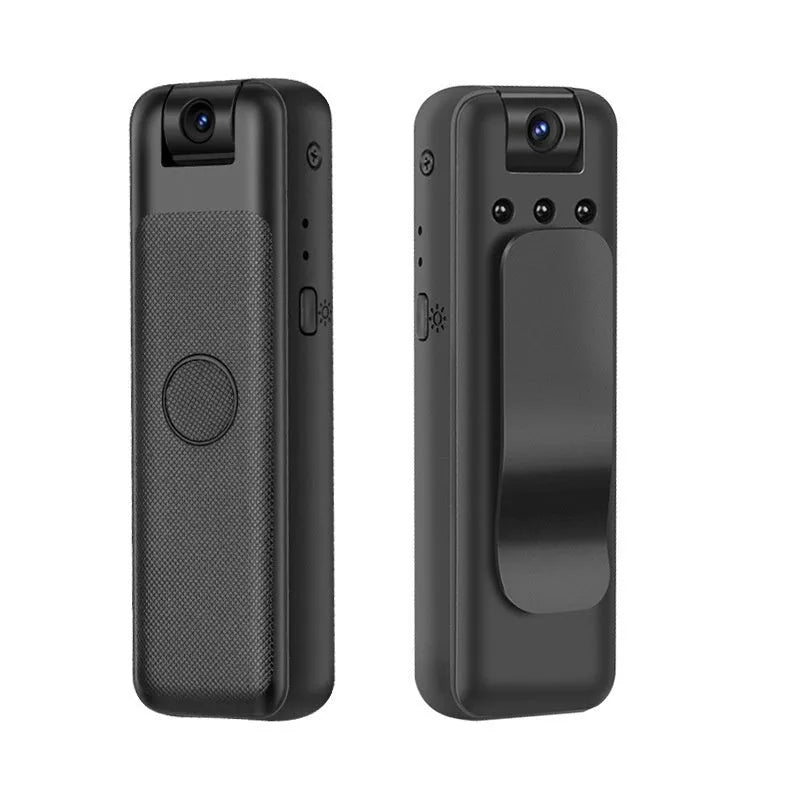 Black back splint surveillance camera with USB-C port and 30cm cable for conference room monitoring