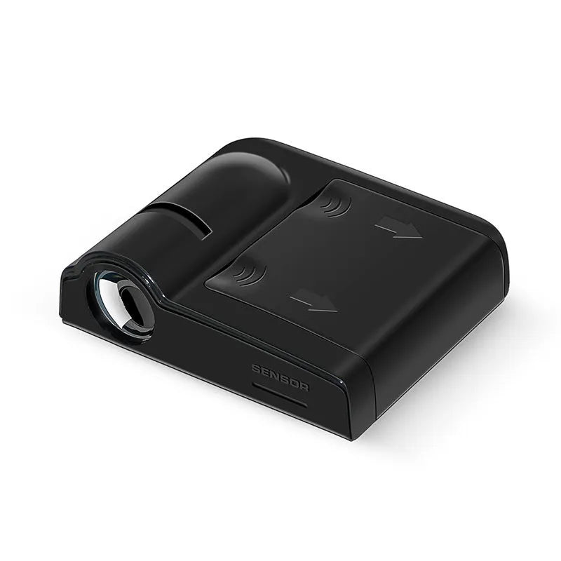 Black ABS plastic car projection radium lamp for dashboard decorative lighting