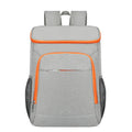Large outdoor thermal insulation backpack in Oxford cloth with curved shoulder strap