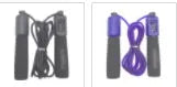 A 3-metre long skipping rope with foam handles, shown in one of 14 available colour options.