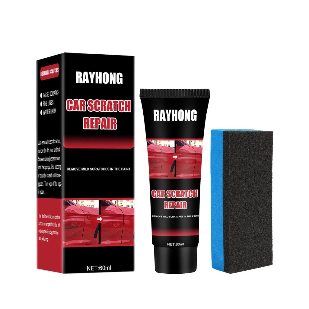60ml car scratch repair wax set with applicator for paint surface maintenance