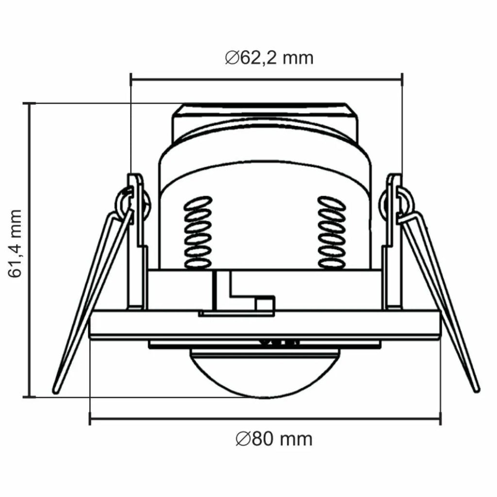 PIR26 infrared body sensor module with 8m adjustable sensing distance and dustproof design