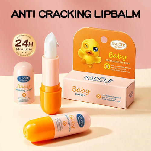 Anti-chapped lip moisturising lipstick showing multiple variant formulas with net content measurements