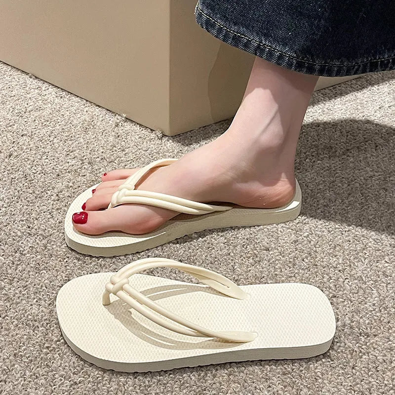 Men's casual PVC flip flops with toe covering design in various colours