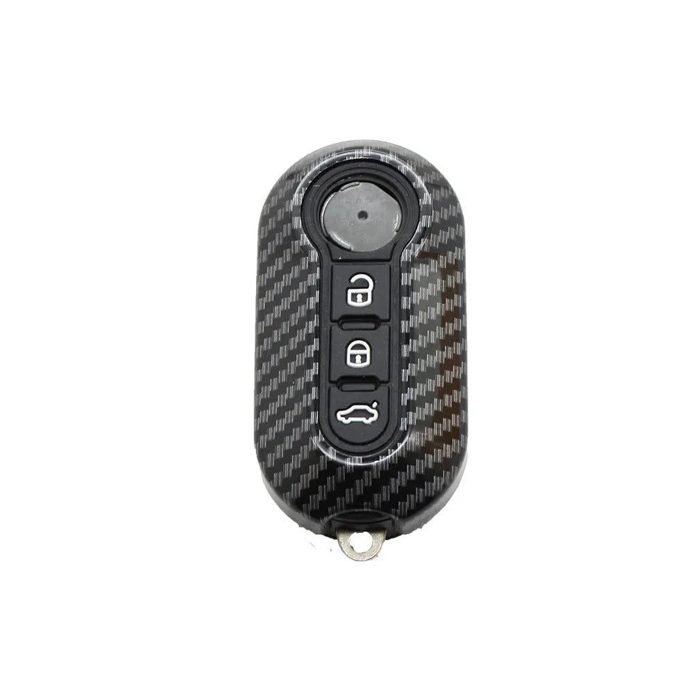 Fiat 500 Boyue Ottimo Viaggio remote key shell in ABS plastic