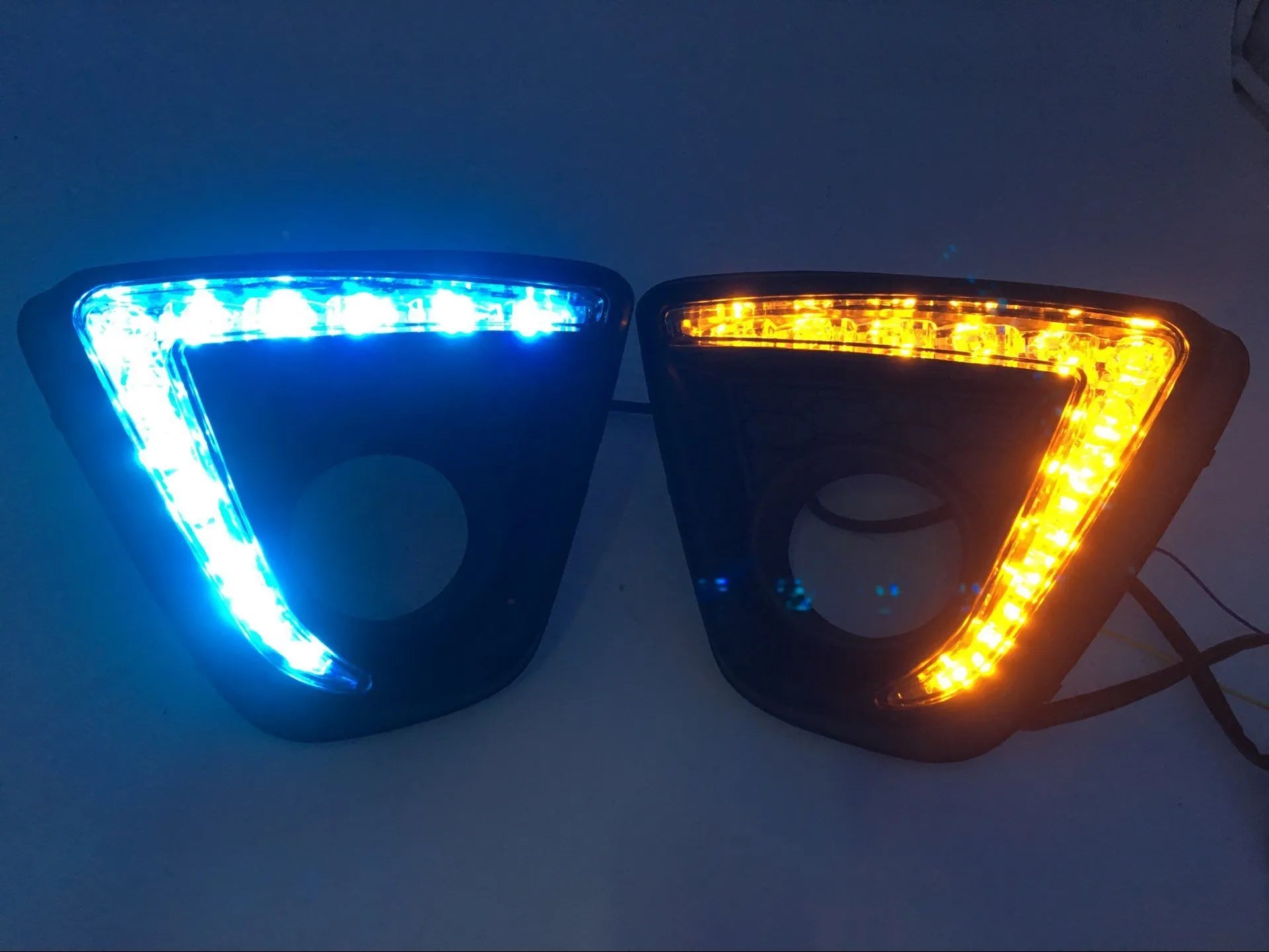 Mazda CX-5 LED daytime running lights with electroplated white light and optional turning signals