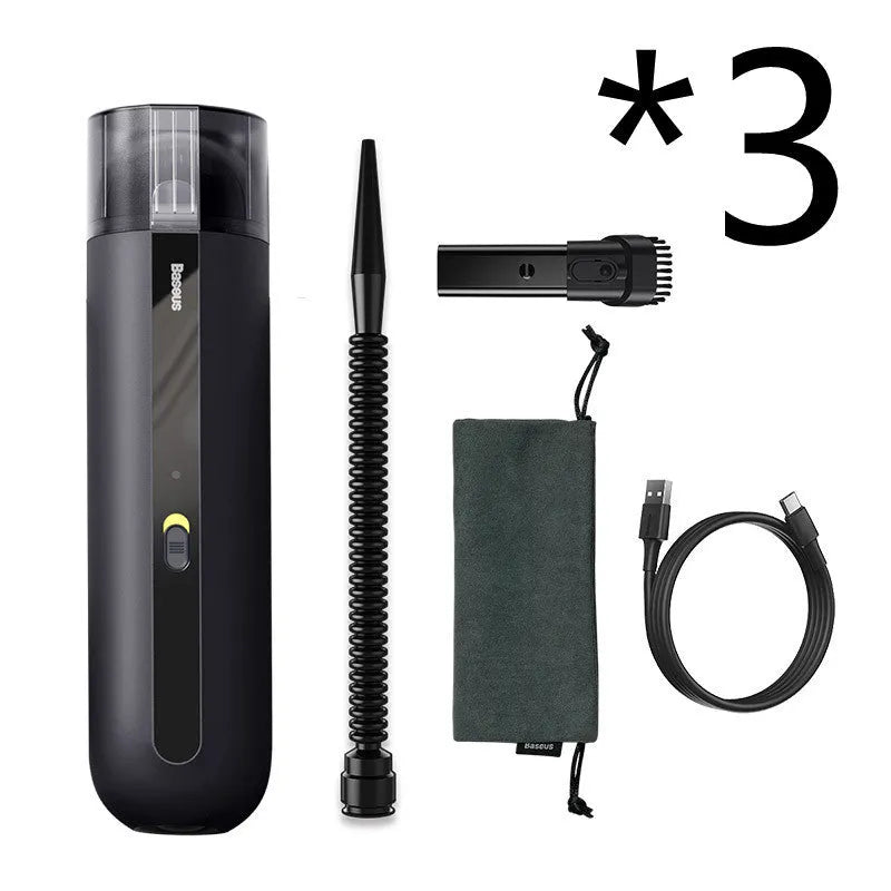 Baseus wireless handheld car vacuum cleaner with blowing hose and HEPA filter