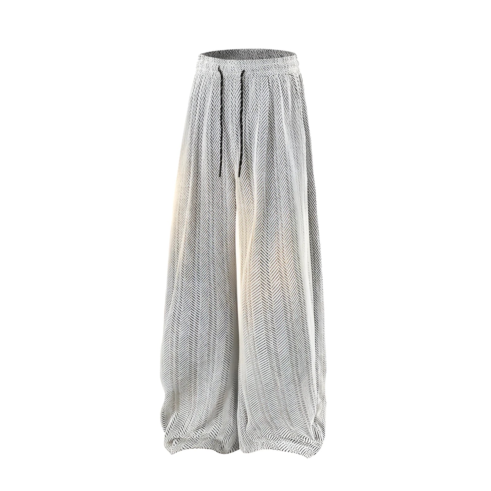 Plus size fleece-lined trousers with hollow-out design and straight-leg silhouette in three colour options