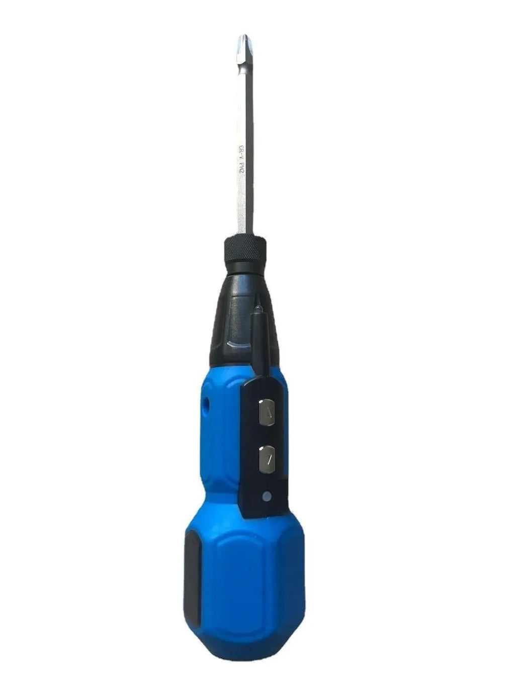Alloy steel straight handle electric screwdriver with black and blue colour options