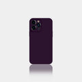 Liquid silicone solid colour phone case for iPhone 14 in antique white with anti-slip surface