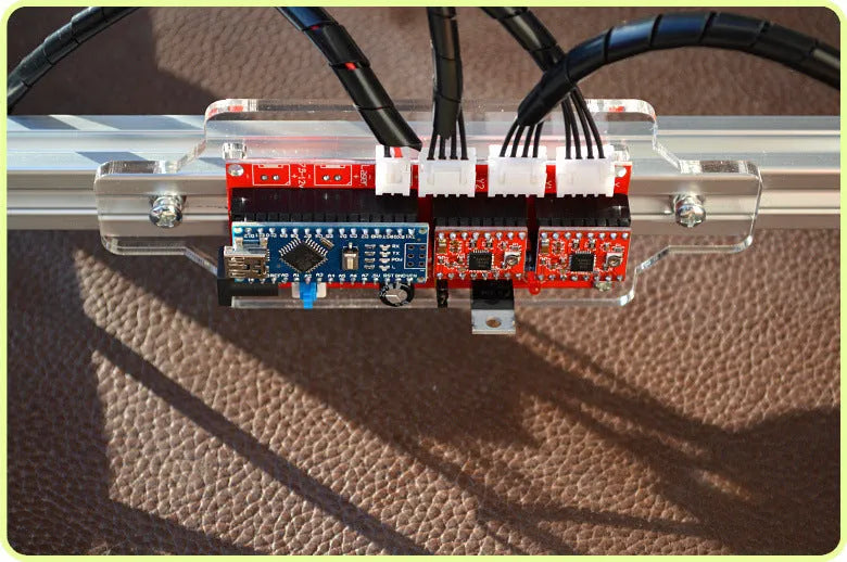 Miniature laser engraving machine with 3000mw specification and 400x300mm base