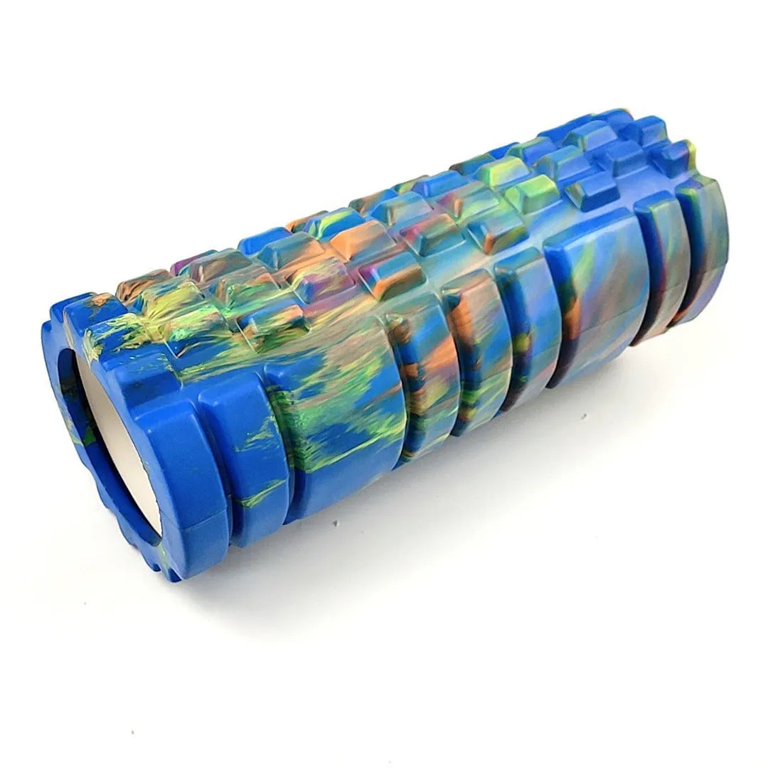 33cm camouflage pattern EVA foam roller for fitness and massage exercises
