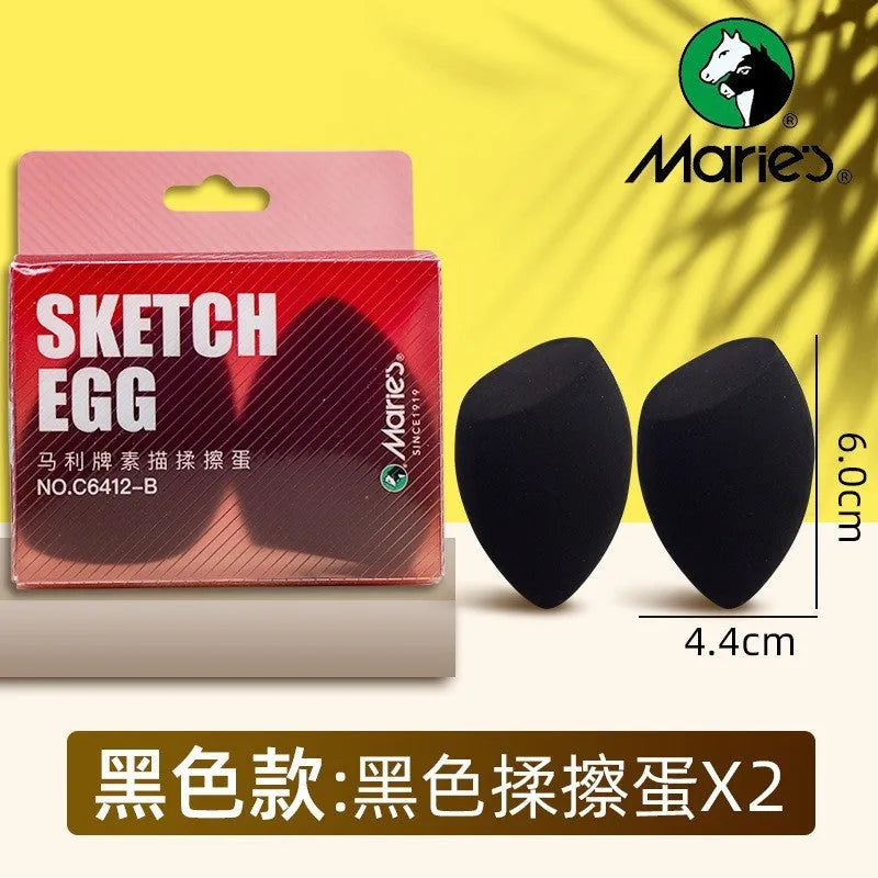 Bright R20212 coloured plastic fluorescent pen eraser smear tip sketch rubbing knife for artwork