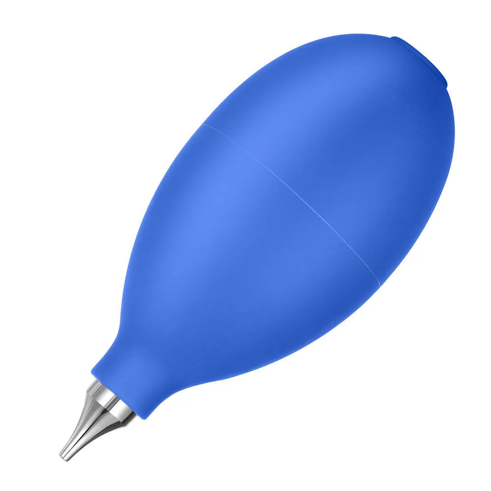 Blue rubber dust removal ball for cleaning camera lenses and mobile phones